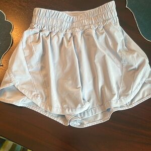 Size two lululemon shorts. 4 inch inseam.